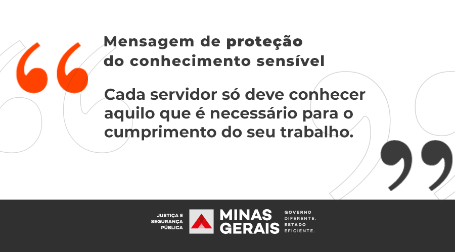 Proteção do Conhecimento Sensível